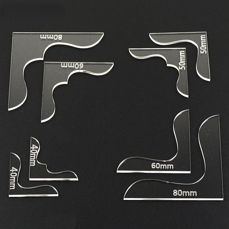 8 Buah Templat Stensil Kulit P - Leatherwork Patterns ulasan dan harga