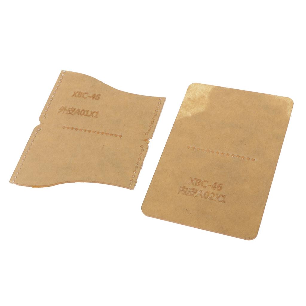 Cetakan Pola Dompet Kartu dari - Leatherwork Hobby ulasan dan harga