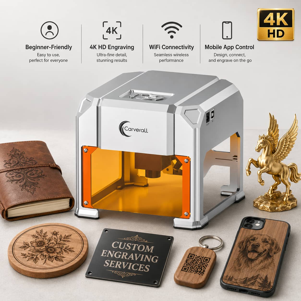 Mesin Pengukir Laser Carverall - Leatherwork Machine ulasan dan harga