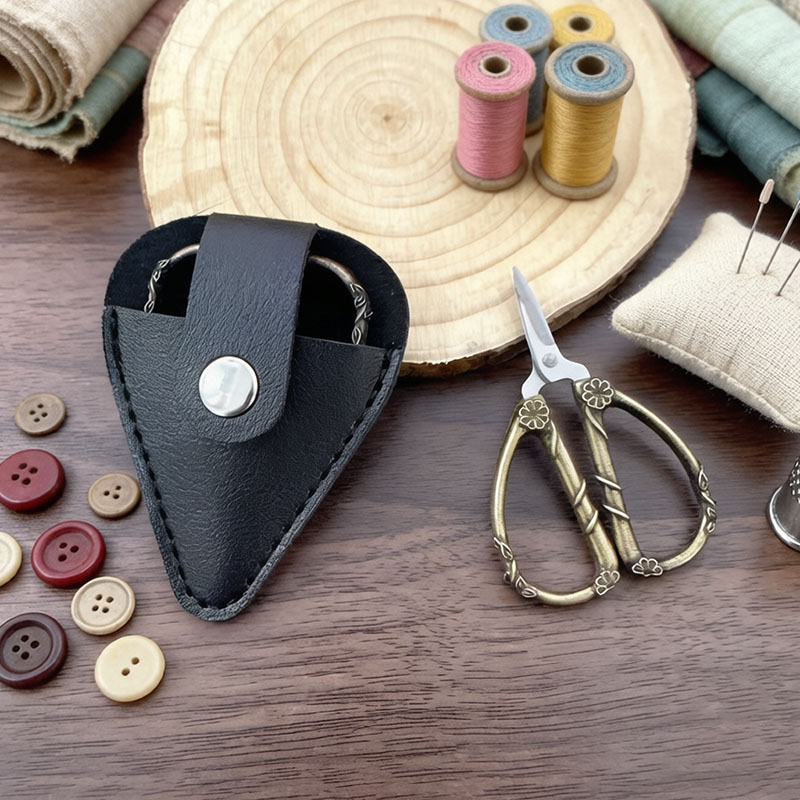 Gunting Mini Vintage Baja Taha - Leather Work In Art ulasan dan harga