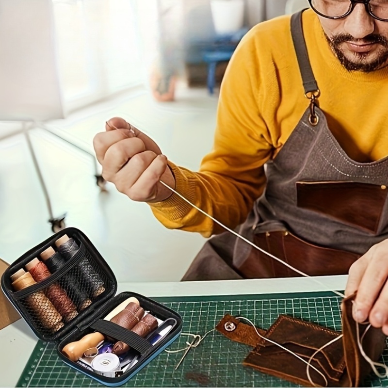 [Kit Kerja Kulit] Kit Jahit Ku - Leather Work Organiser ulasan dan harga