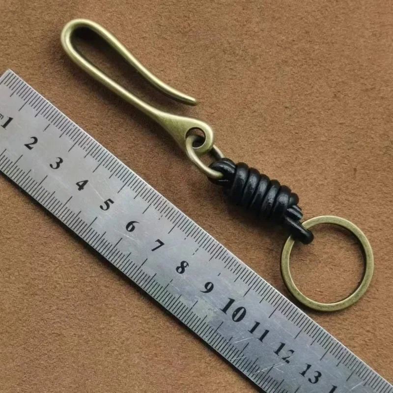 Gantungan kunci kulit asli unt - Leatherwork Ruler ulasan dan harga