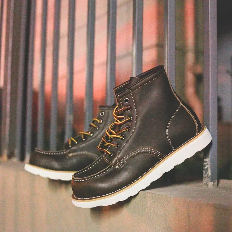 Sepatu Bot Pria Kulit Asli Sep - Leather Work Organiser ulasan dan harga