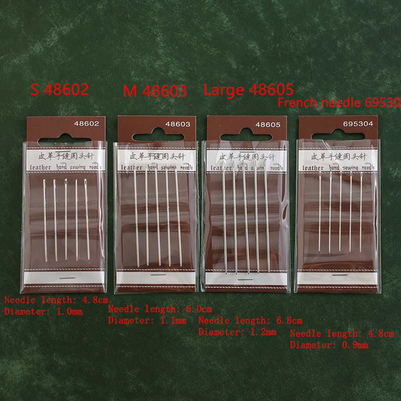5 Buah Jarum Jahit Mata Besar  - Leather Needle Harness ulasan dan harga