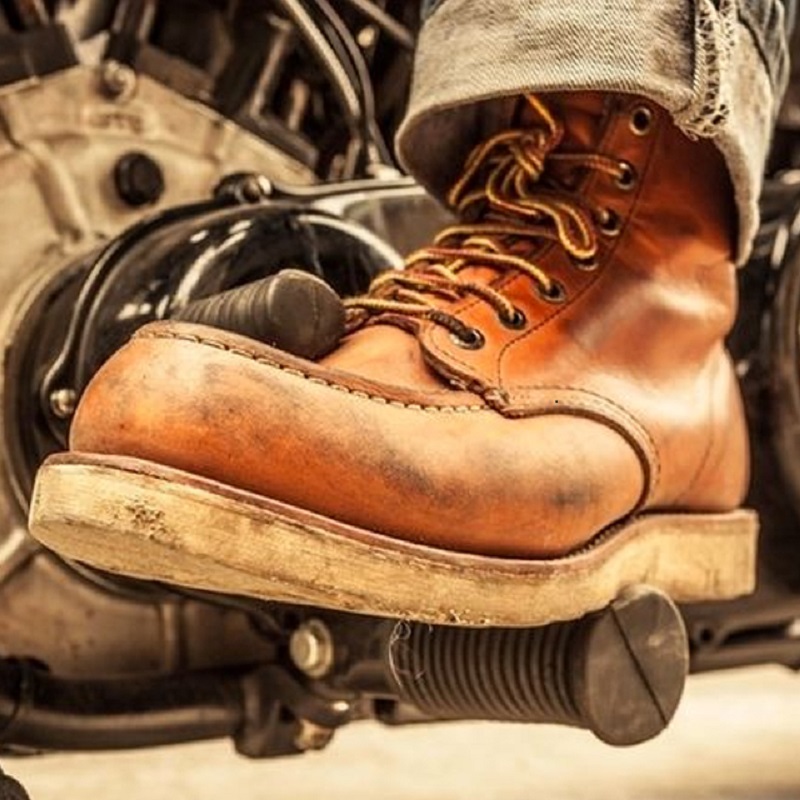 Sepatu Bot Kerja Pria Sepatu B - Leather Work Jacket ulasan dan harga