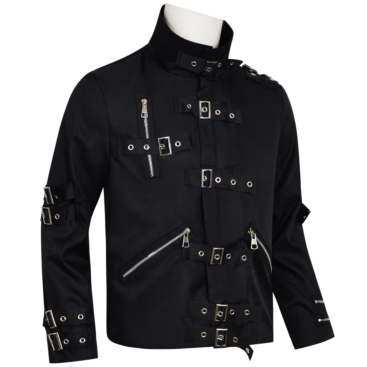 Jaket Kulit Punk Heavy Metal V - Leather Work Jacket ulasan dan harga