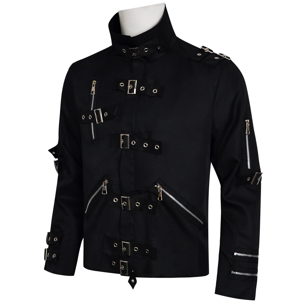 Jaket Kulit Punk Heavy Metal V - Leather Work Jacket ulasan dan harga