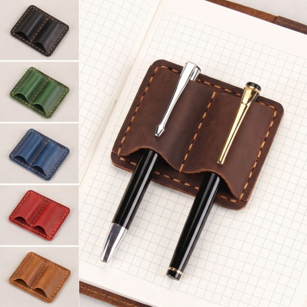 Tempat Pena Kulit Vintage Gand - Leather Work Notebook ulasan dan harga