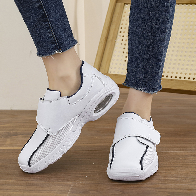 Sepatu Perawat Profesional Put - Leather Work Flats Women ulasan dan harga