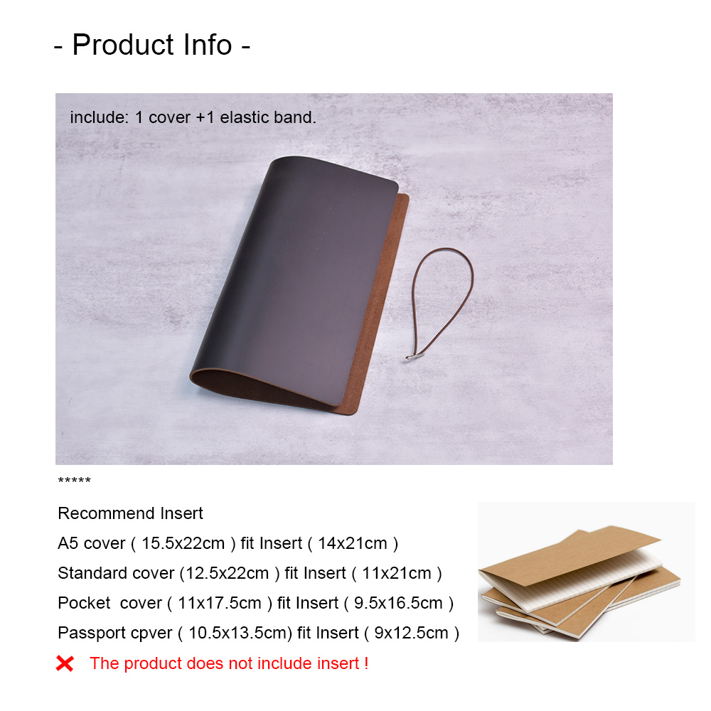 Sampul Buku Catatan DIY Kulit  - Leather Work Notebook ulasan dan harga