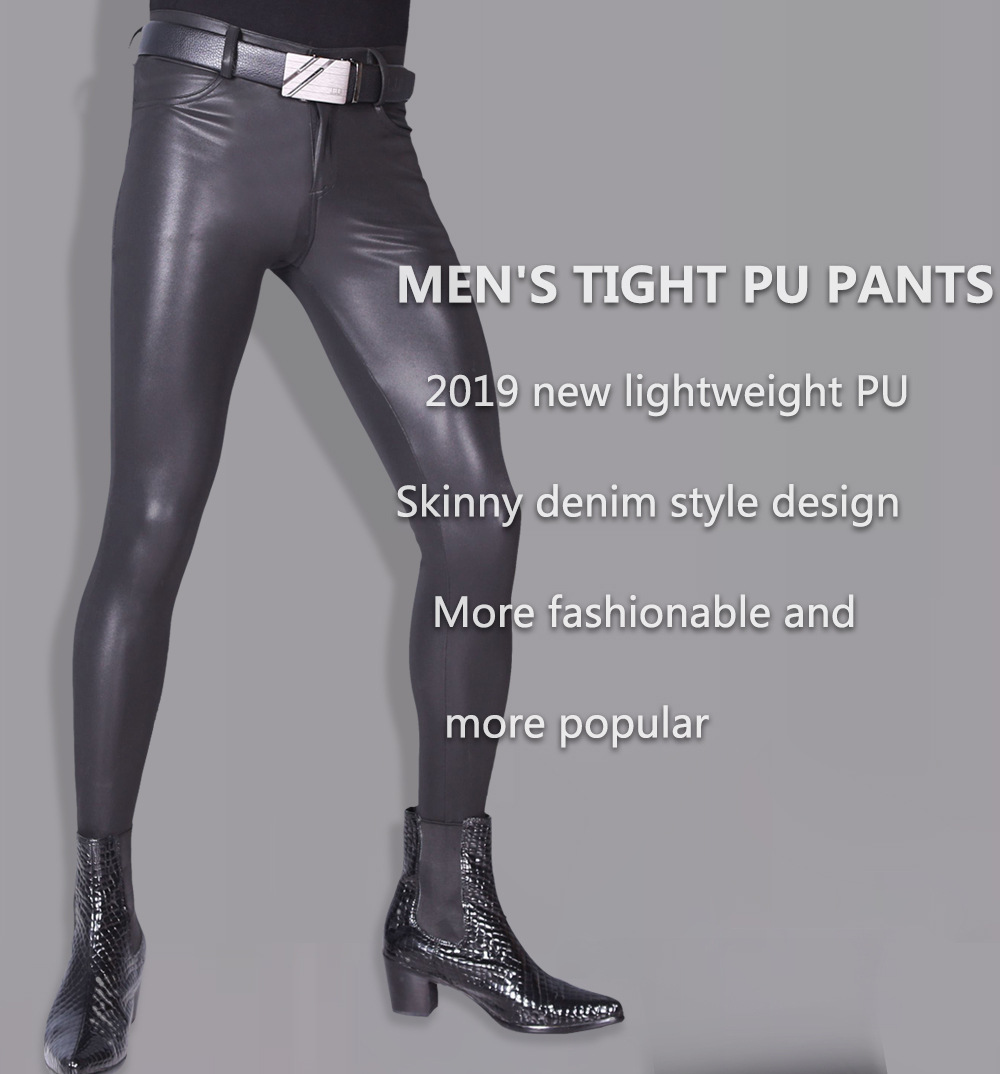 Jeans Skinny Fashion Celana Pa - Leather Work Pants ulasan dan harga