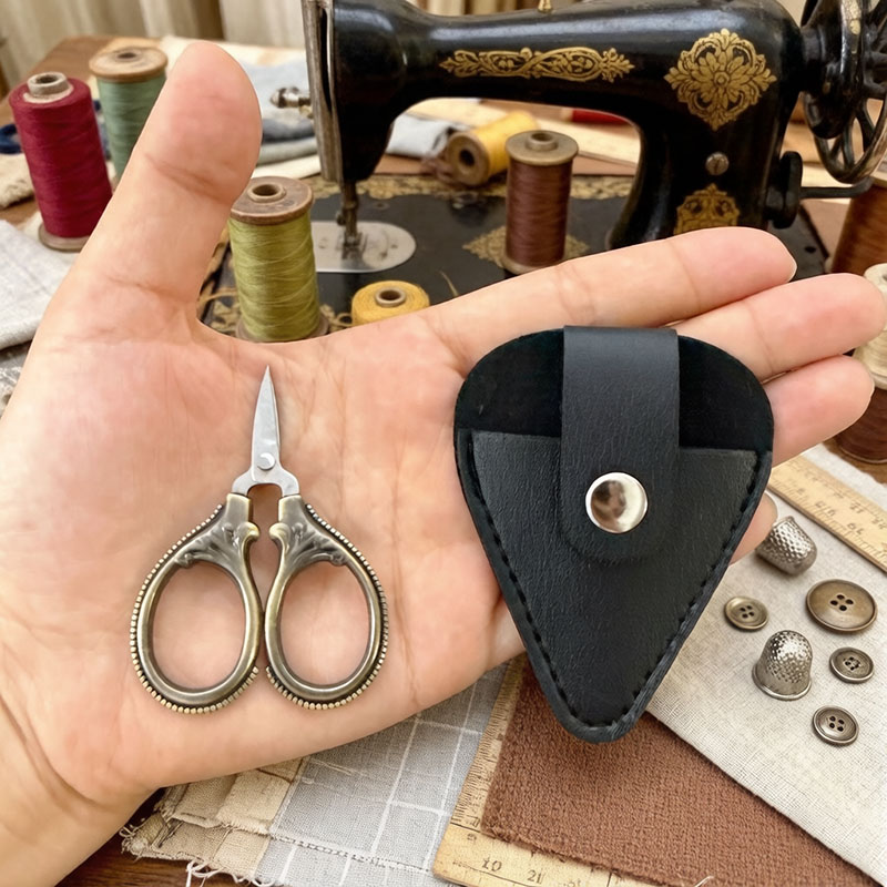 Gunting Mini Vintage dengan Pe - Leather Work In Art ulasan dan harga