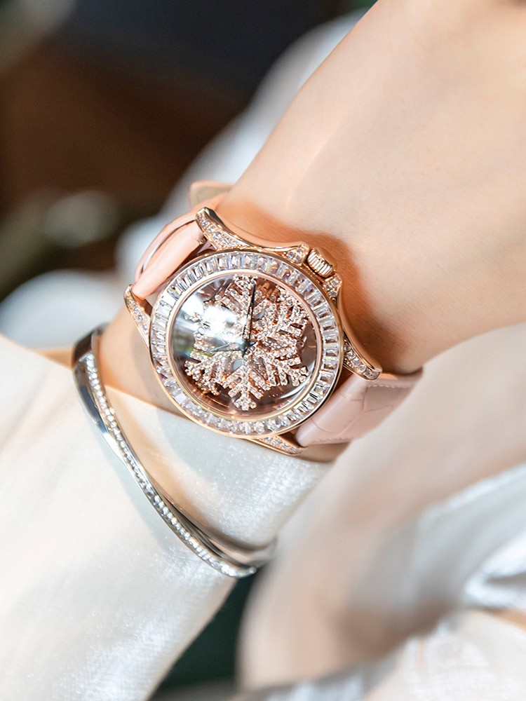 Jam Tangan Kuarsa Salju Berlia - Leatherwork Ideas ulasan dan harga