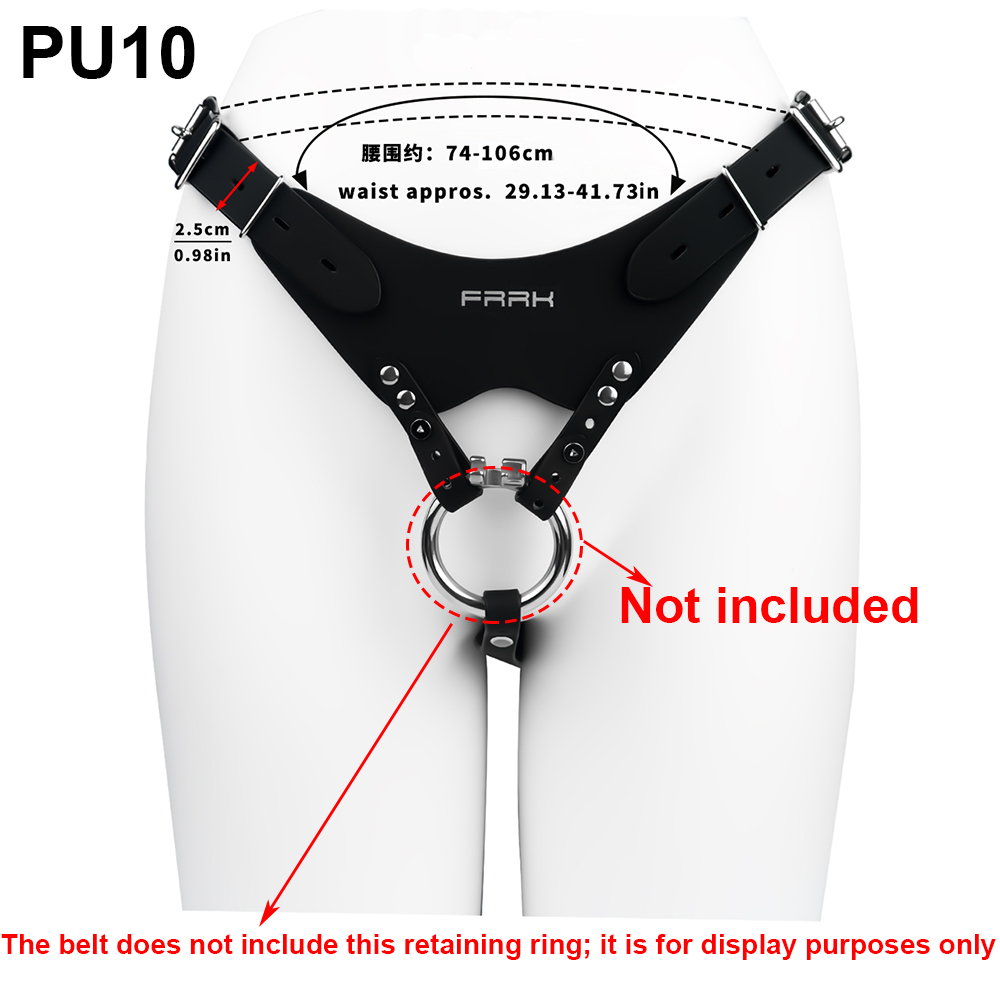 NSFU Sabuk Kesucian Pria Hitam - Leather Work Pants ulasan dan harga