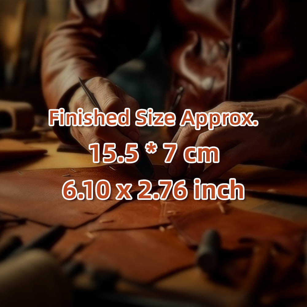 Dompet kunci kulit QJH, gantun - Leatherwork Patterns ulasan dan harga