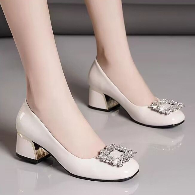 Sepatu Loafer Kulit Asli Wanit - Leather Work Flats Women ulasan dan harga