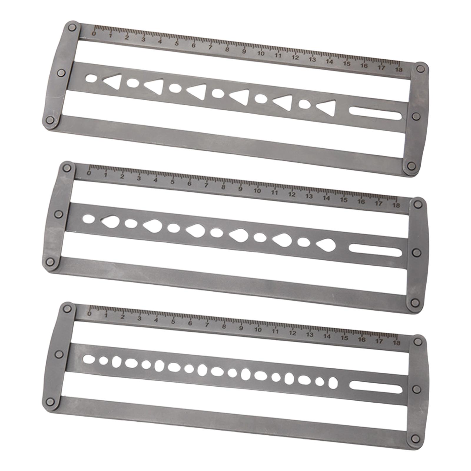 Penggaris Bantu Penentu Posisi - Leatherwork Ruler ulasan dan harga
