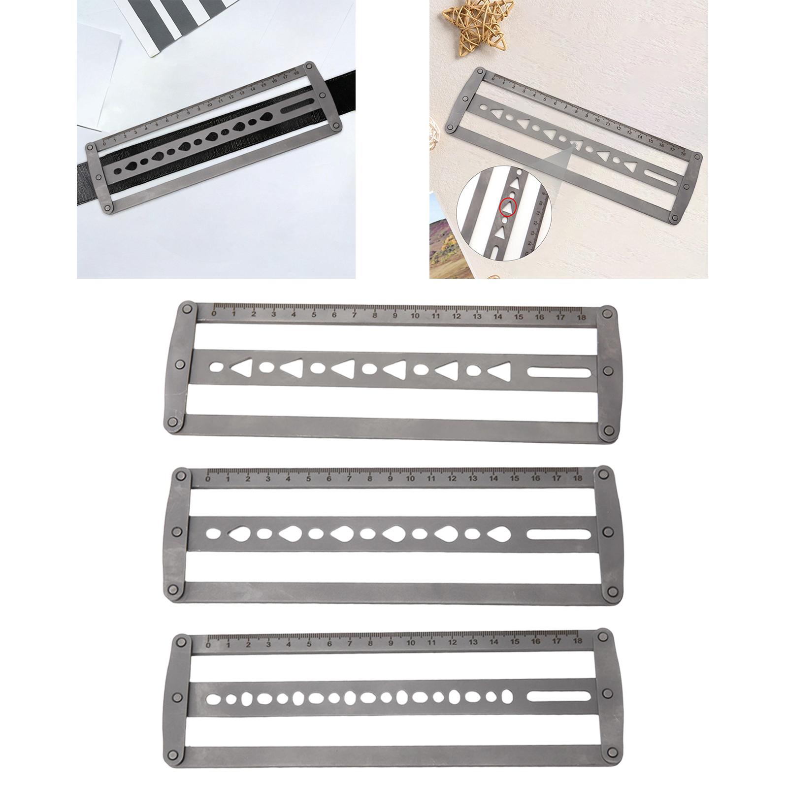 Penggaris Bantu Penentu Posisi - Leatherwork Ruler ulasan dan harga