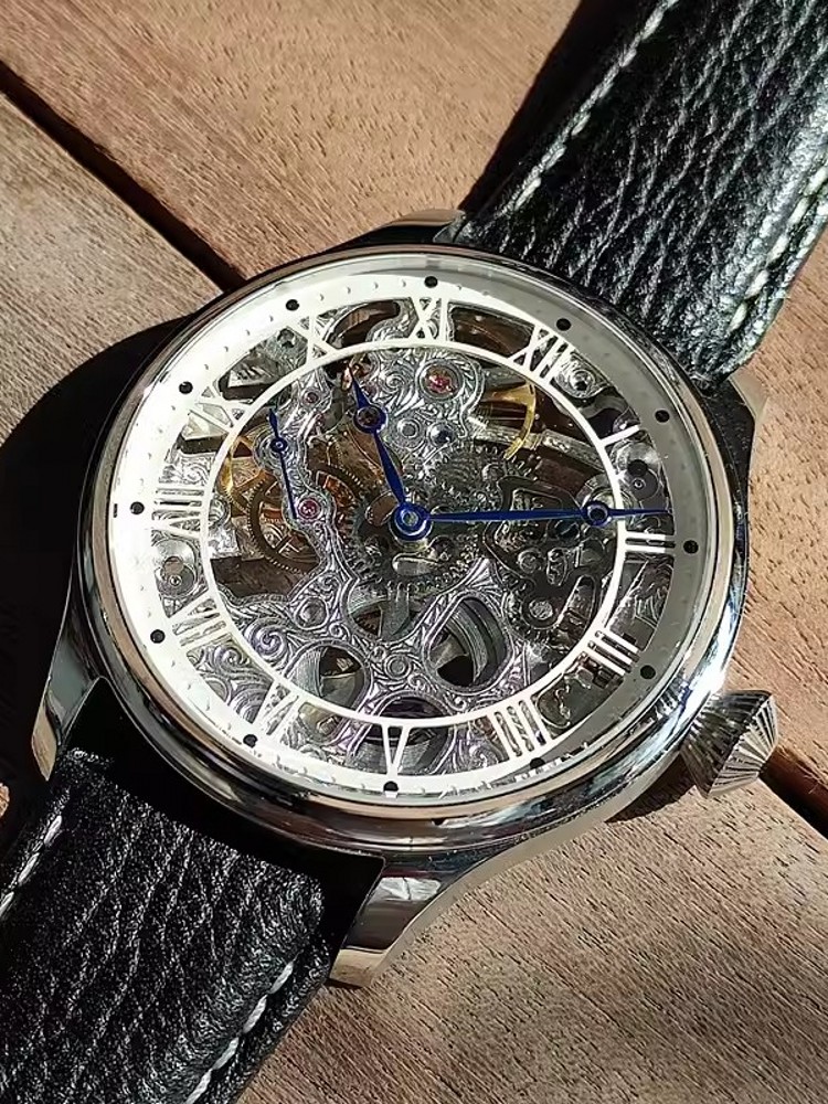 Jam Tangan Mekanik Pria Fashio - Leatherwork Ideas ulasan dan harga