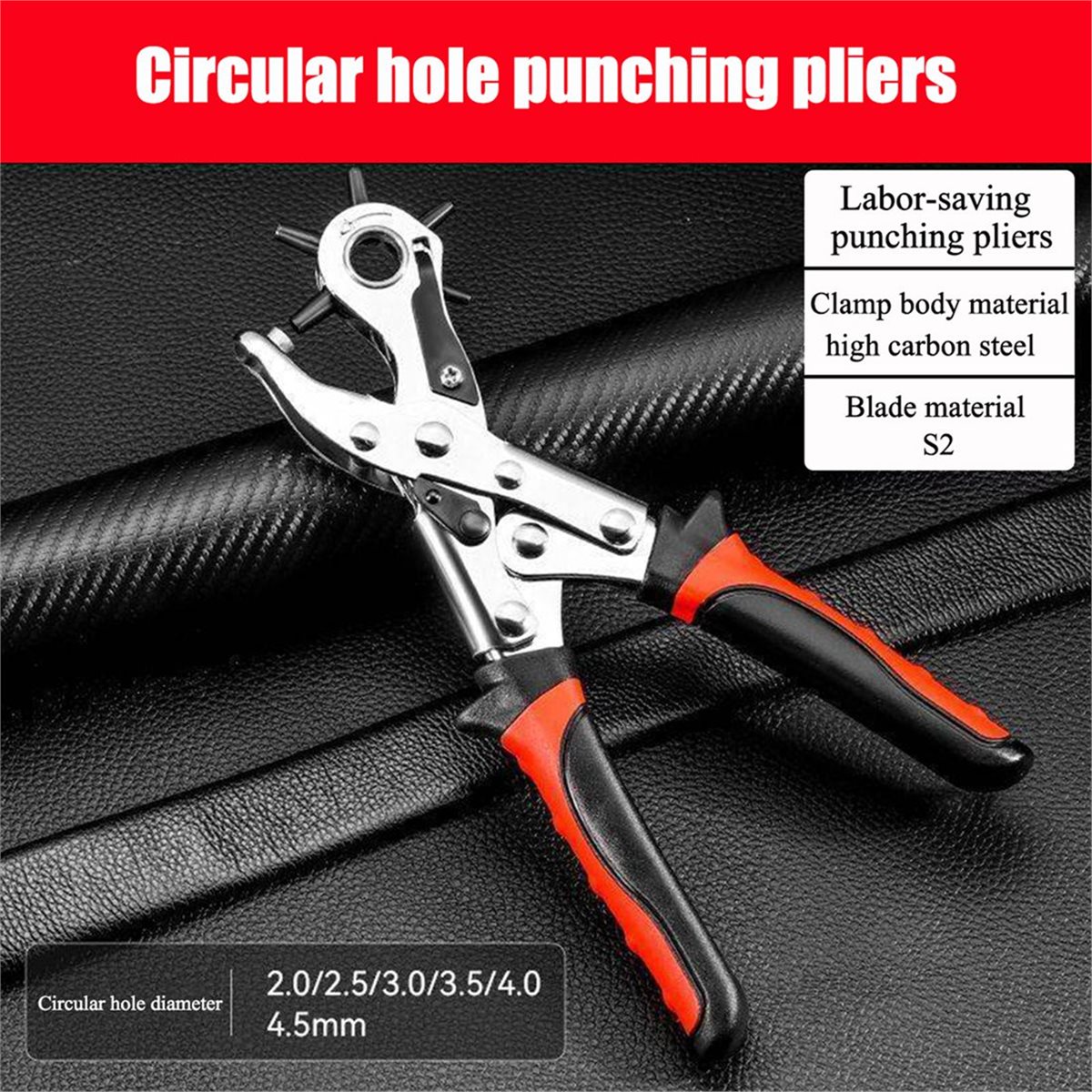 828 Mega Sale Alat Pembuat Lub - Leather Punch Revolving ulasan dan harga