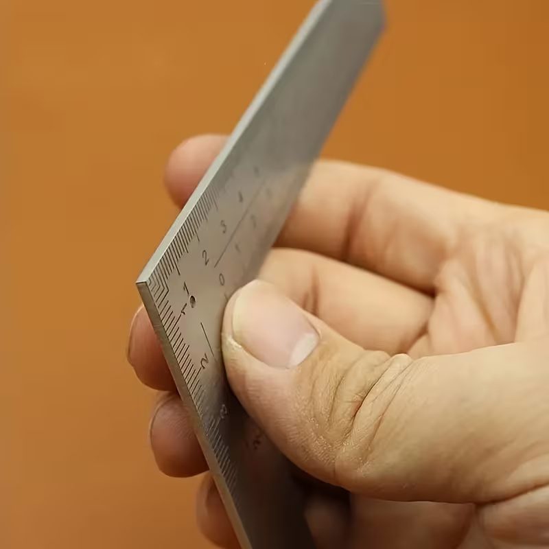 Penggaris Baja Tahan Karat Ben - Leatherwork Ruler ulasan dan harga
