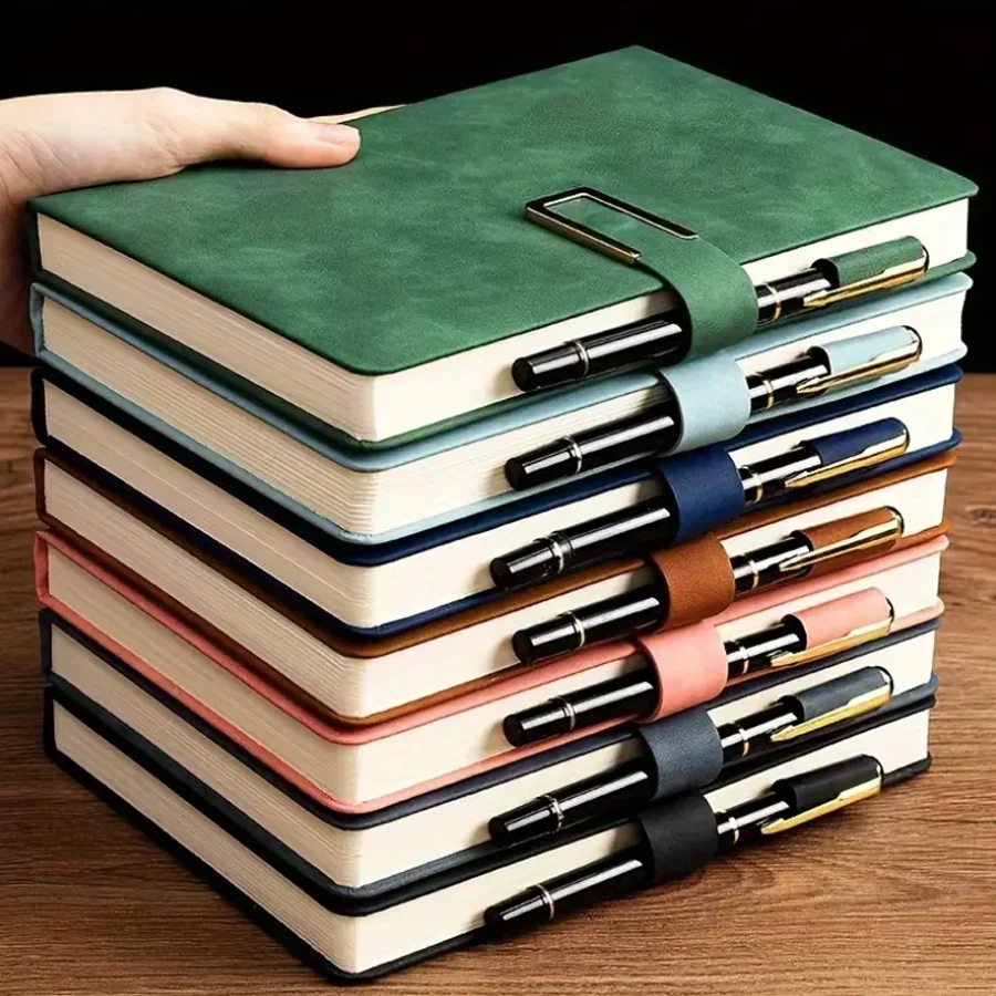 1 buah Buku Catatan Kulit A5 V - Leather Work Notebook ulasan dan harga